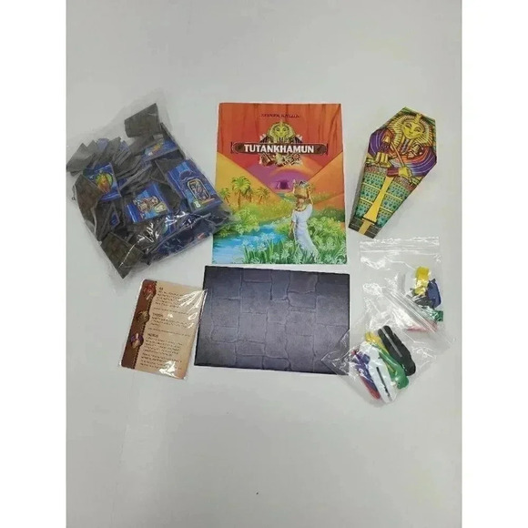 Tutankhamun 25th Century Games Reiner Knizia Board Game Open Never Used Complete - Picture 3 of 4